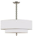 Crystorama - 9507-SN - Five Light Chandelier - Luxo - Satin Nickel