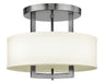 Hinkley - 3200AN - LED Semi-Flush Mount - Hampton - Antique Nickel