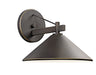 Kichler - 49061OZ - One Light Outdoor Wall Mount - Ripley - Olde Bronze