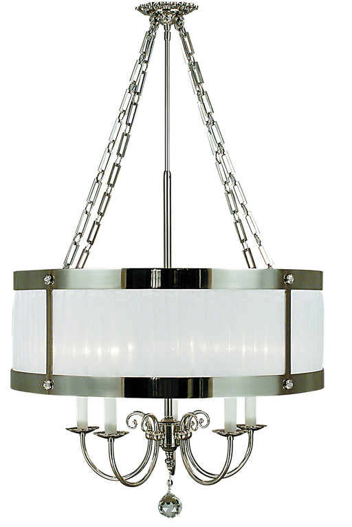 Framburg - 2175 PS - Five Light Chandelier - Astor - Polished Silver