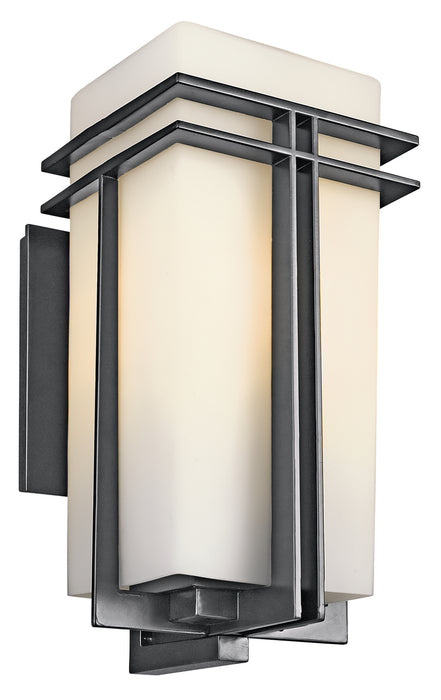 Kichler - 49203BK - One Light Outdoor Wall Mount - Tremillo - Black