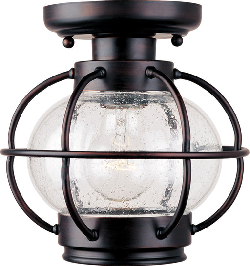 Maxim - 30508CDOI - One Light Outdoor Ceiling Mount - Portsmouth - Oil Rubbed Bronze