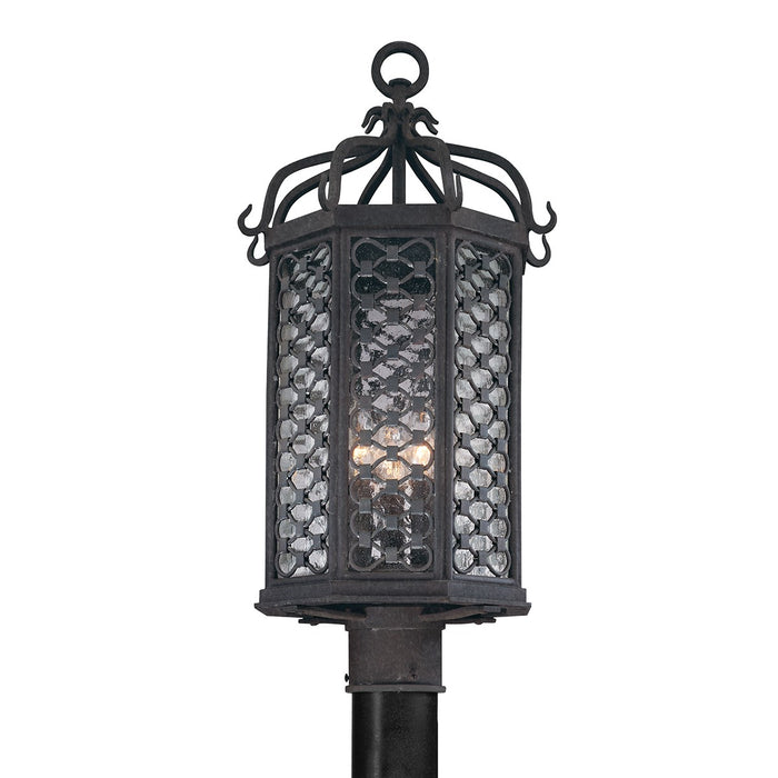 Troy Lighting - P2375-TRN - Three Light Post Lantern - Los Olivos - Textured Iron