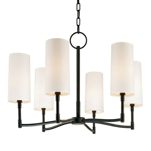 Hudson Valley - 366-OB - Six Light Chandelier - Dillon - Old Bronze