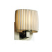 Justice Designs - POR-8931-30-PLET-NCKL - One Light Wall Sconce - Limoges - Brushed Nickel