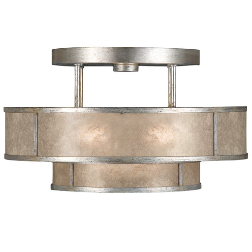 Fine Art - 600940-2ST - Three Light Semi-Flush Mount - Singapore Moderne - Silver