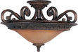 Maxim - 11241SAOI - Three Light Semi-Flush Mount - Symphony - Oil Rubbed Bronze