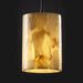 Justice Designs - ALR-8815-10-DBRZ - One Light Pendant - Alabaster Rocks - Dark Bronze