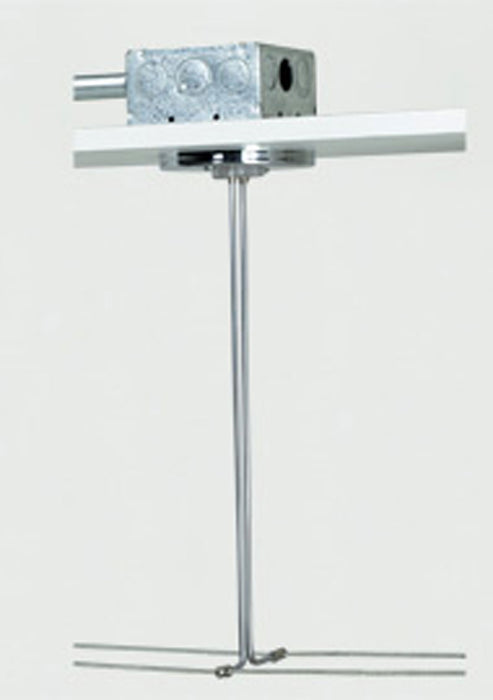 Visual Comfort Architectural - 700KP4C24S - Kl 4In Rnd Power Feed Canopy Single-Feed - Satin Nickel