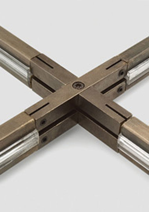 Visual Comfort Architectural - 700MOCTXS - Monorail X Connector - Satin Nickel