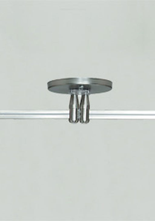 Visual Comfort Architectural - 700MOP4C402S - MonoRail 4" Round Power Feed Canopy Dual-Feed - Satin Nickel