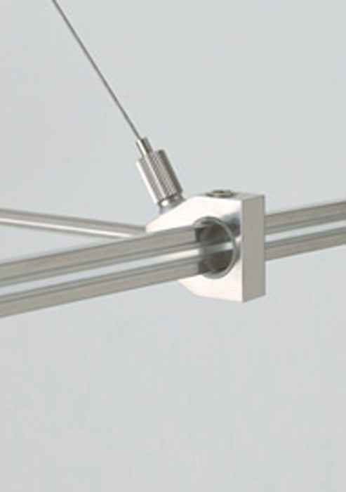 Visual Comfort Architectural - 700MOSORGS - Monorail Support Outside Rigger - Satin Nickel