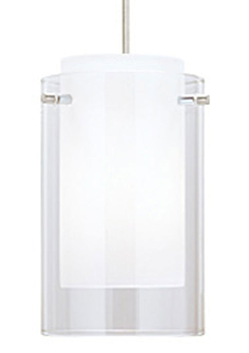 Visual Comfort Modern - 700TDECPCS - One Light Pendant - Echo - Satin Nickel