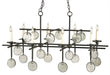 Currey and Company - 9124 - Eight Light Chandelier - Sethos - Old Iron