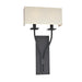 Troy Lighting - B2462-TBK - Two Light Wall Sconce - Palladium - Textured Black