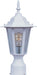 Maxim - 3001CLWT - One Light Outdoor Pole/Post Lantern - Builder Cast - White