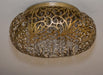 Maxim - 24150BCGS - LED Flush Mount - Arabesque - Golden Silver