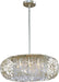 Maxim - 24155BCGS - LED Pendant - Arabesque - Golden Silver