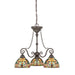 Quoizel - TFKM5103VB - Three Light Chandelier - Kami - Vintage Bronze