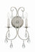 Crystorama - 5012-OS-CL-MWP - Two Light Wall Sconce - Ashton - Olde Silver