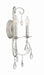 Crystorama - 5012-OS-CL-MWP - Two Light Wall Sconce - Ashton - Olde Silver