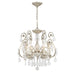 Crystorama - 5115-OS-CL-MWP - Six Light Chandelier - Regis - Olde Silver