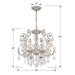 Crystorama - 5115-OS-CL-MWP - Six Light Chandelier - Regis - Olde Silver