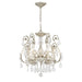 Crystorama - 5115-OS-CL-MWP - Six Light Chandelier - Regis - Olde Silver