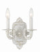 Crystorama - 5122-AW - Two Light Wall Sconce - Paris Market - Antique White