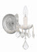 Crystorama - 4471-CH-CL-MWP - One Light Wall Sconce - Maria Theresa - Polished Chrome