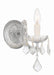 Crystorama - 4471-CH-CL-MWP - One Light Wall Sconce - Maria Theresa - Polished Chrome