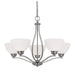 Capital Lighting - 4035BN-212 - Five Light Chandelier - Stanton - Brushed Nickel