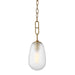 Hudson Valley - 2106-AGB - One Light Pendant - Bruckner - Aged Brass