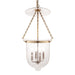 Hudson Valley - 255-AGB-C3 - Four Light Pendant - Hampton - Aged Brass