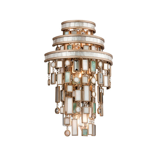 Corbett Lighting - 142-13-CPL - Three Light Wall Sconce - Dolcetti - Champagne Leaf