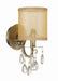 Crystorama - 5621-AB - One Light Wall Sconce - Hampton - Antique Brass