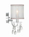 Crystorama - 5621-CH - One Light Wall Sconce - Hampton - Polished Chrome