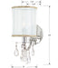 Crystorama - 5621-CH - One Light Wall Sconce - Hampton - Polished Chrome