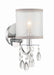 Crystorama - 5621-CH - One Light Wall Sconce - Hampton - Polished Chrome