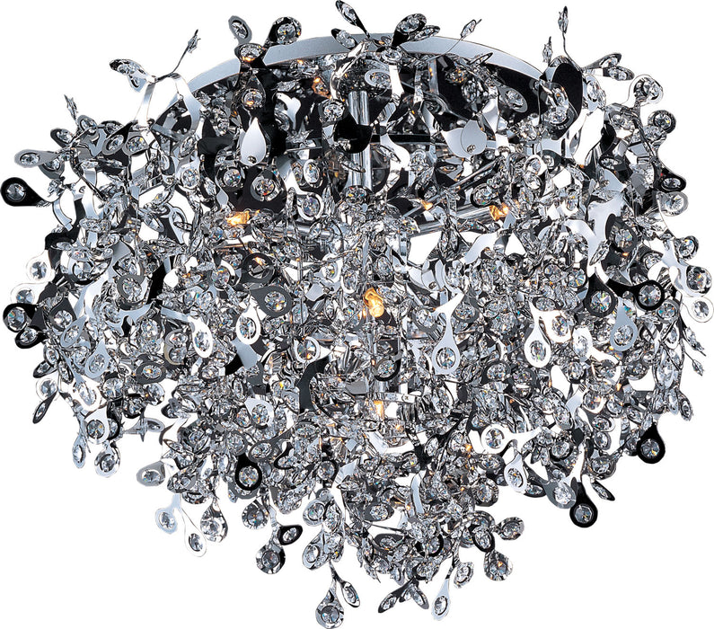 Maxim - 24200BCPC - Seven Light Flush Mount - Comet - Polished Chrome