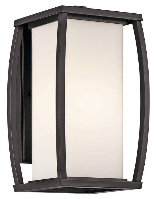 Kichler - 49337AZ - One Light Outdoor Wall Mount - Bowen - Architectural Bronze