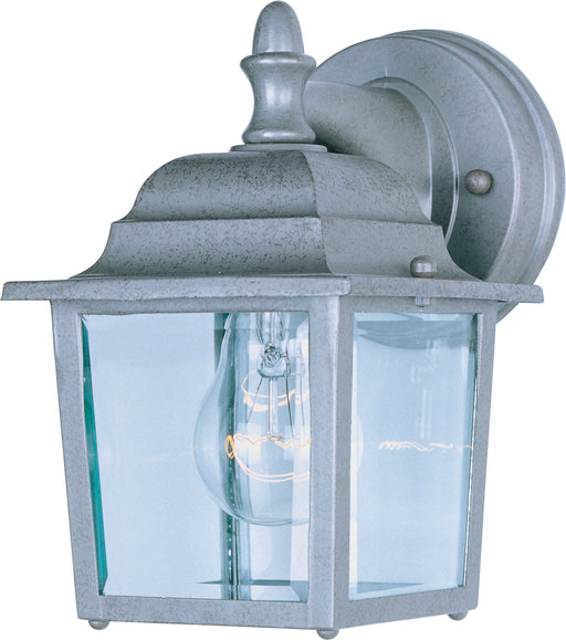 Maxim - 1025PE - One Light Outdoor Wall Lantern - Builder Cast - Pewter