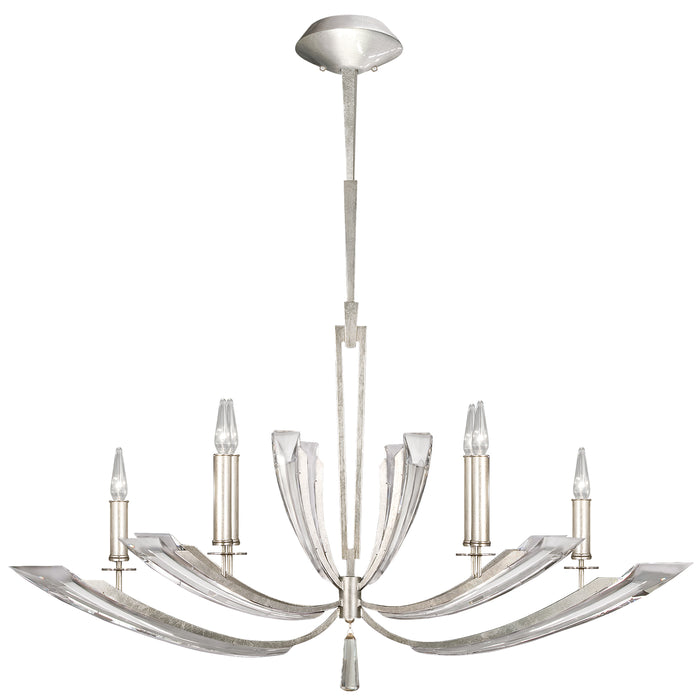 Fine Art - 798140ST - Six Light Chandelier - Vol de Cristal - Silver