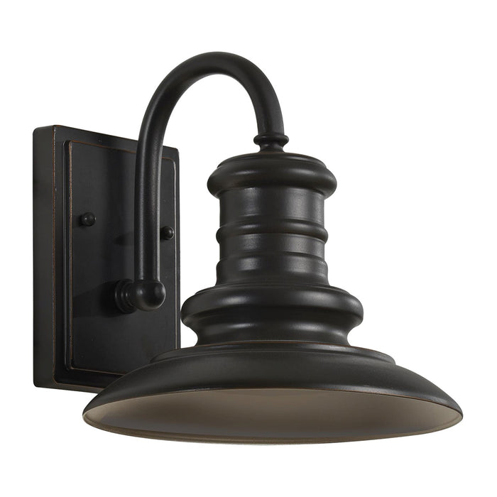 Generation Lighting. - OL8600RSZ - One Light Outdoor Wall Lantern - Redding Station - Restoration Bronze