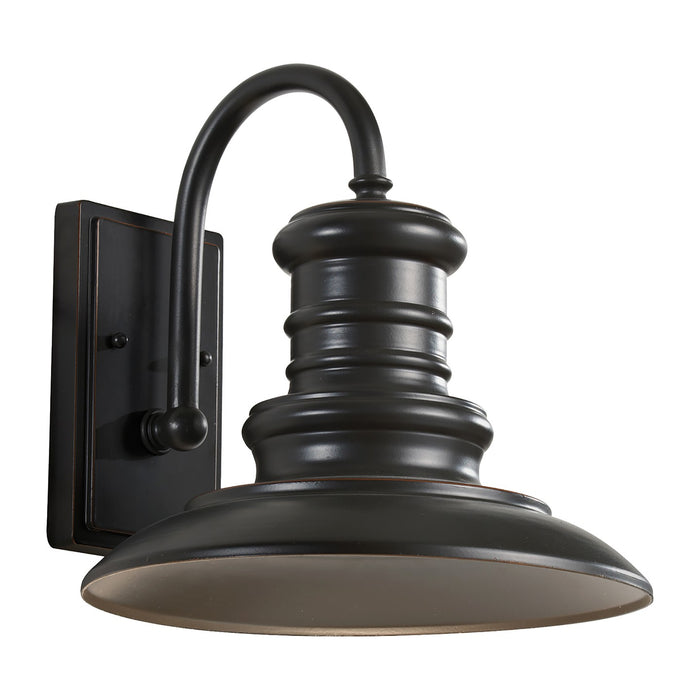 Generation Lighting. - OL8601RSZ - One Light Outdoor Wall Lantern - Redding Station - Restoration Bronze