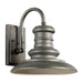 Generation Lighting. - OL8601TRD - One Light Outdoor Wall Lantern - Redding Station - Tarnished Silver