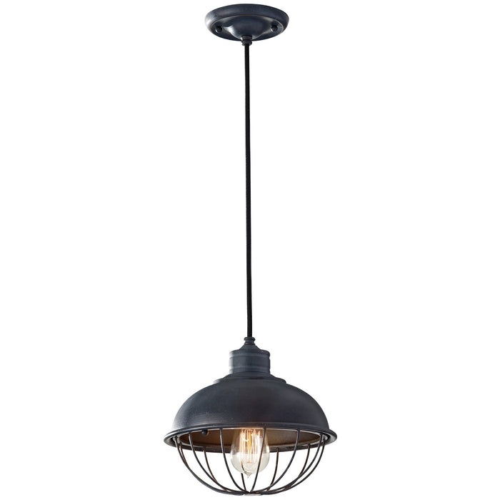 Generation Lighting. - P1242AF - One Light Pendant - Urban Renewal - Antique Forged Iron