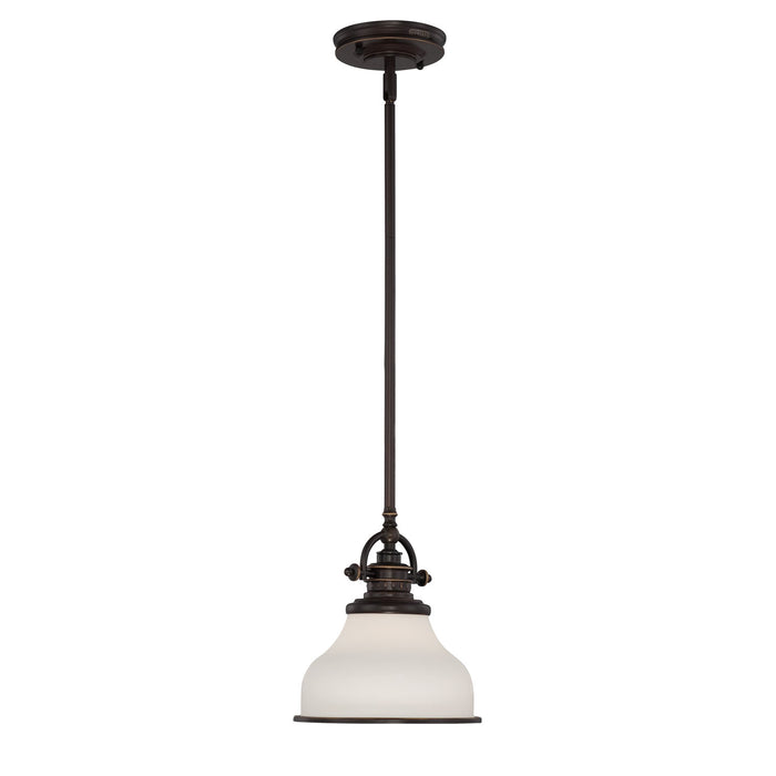 Quoizel - GRT1508PN - One Light Mini Pendant - Grant - Palladian Bronze