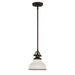 Quoizel - GRT1508PN - One Light Mini Pendant - Grant - Palladian Bronze