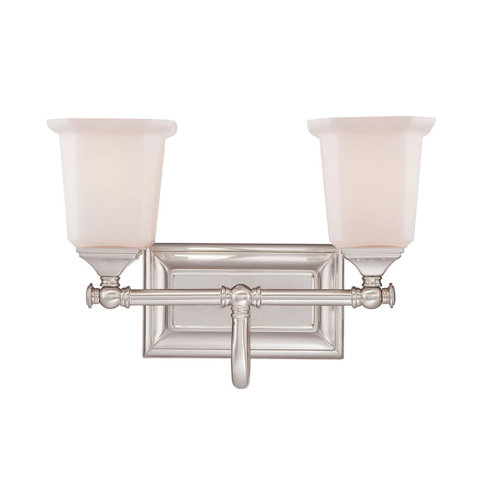 Quoizel - NL8602BN - Two Light Bath Fixture - Nicholas - Brushed Nickel